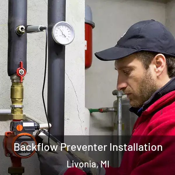  Backflow Preventer Installation Livonia, MI