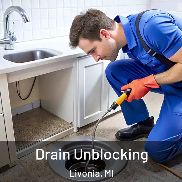  Drain Unblocking Livonia, MI