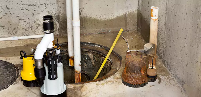 Installing Sump Pump in Finished Basement in Livonia, MI